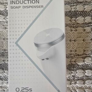 Induction Touchless Soap Dispenser in White